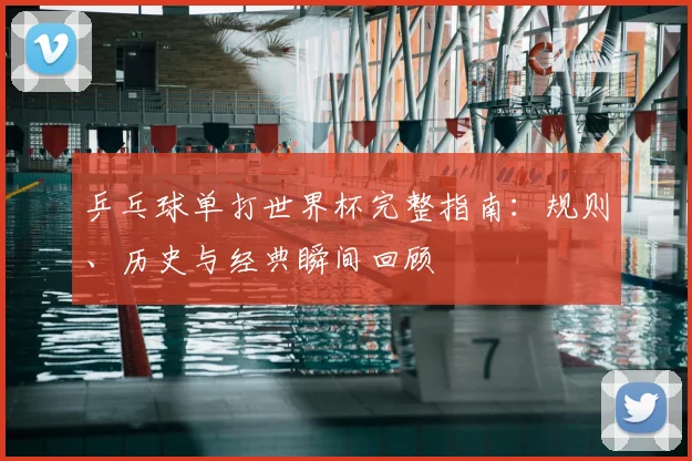 乒乓球单打世界杯完整指南：规则、历史与经典瞬间回顾